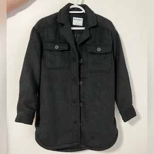 Soft-Brushed Long Utility Shacket for Women